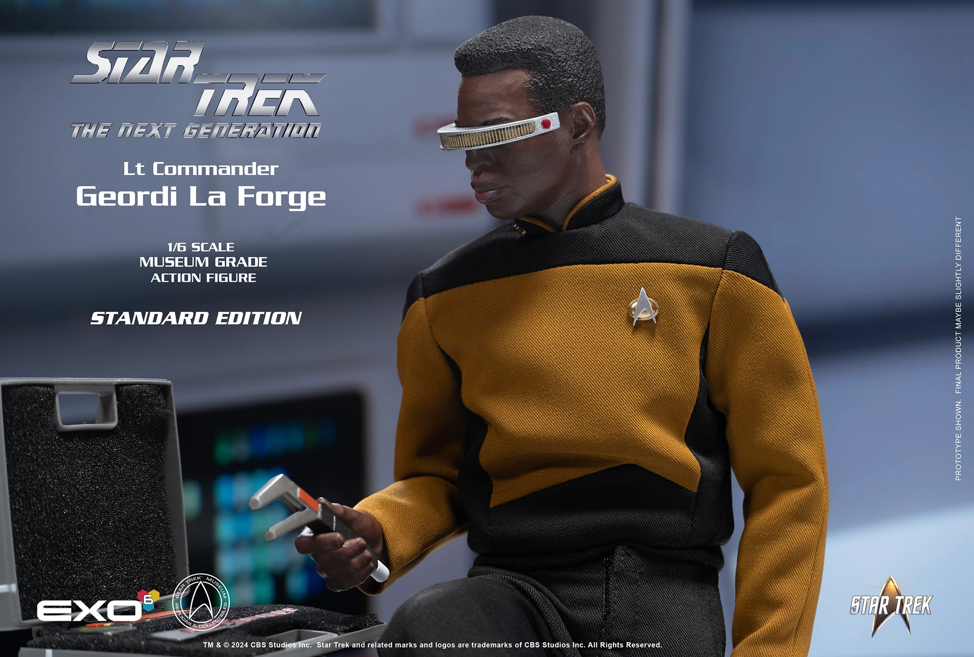 Star Trek: The Next Generation: Lt. Commander Geordi La Forge: Standard Version: Reissue EXO-6