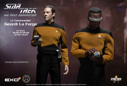 Star Trek: The Next Generation: Lt. Commander Geordi La Forge: Standard Version: Reissue - EXO-6 Action Figure