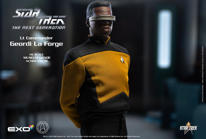 Star Trek: The Next Generation: Lt. Commander Geordi La Forge: Standard Version: Reissue - EXO-6 Action Figure