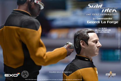 Star Trek: The Next Generation: Lt. Commander Geordi La Forge: Standard Version: Reissue - EXO-6 Action Figure