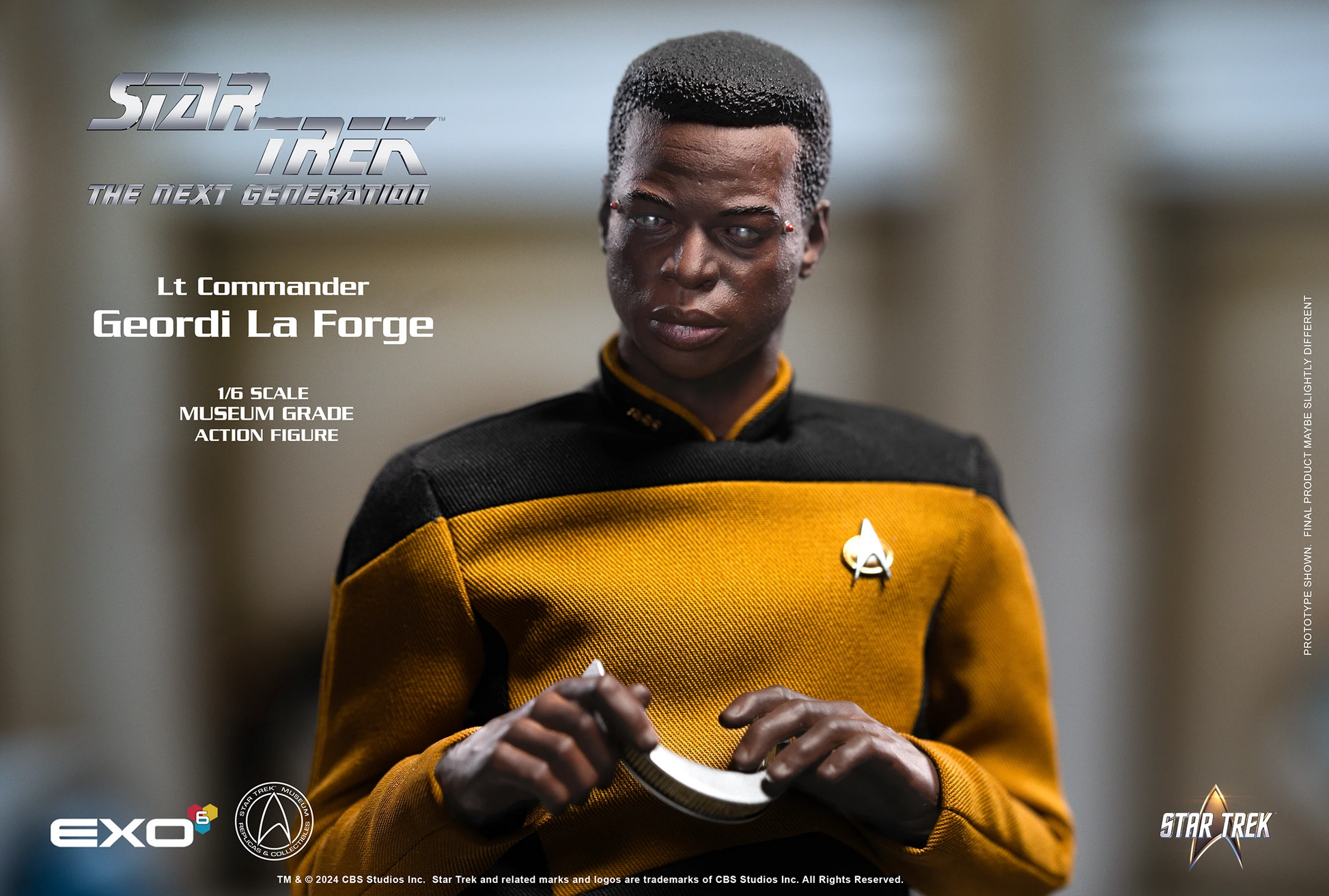 Star Trek: The Next Generation: Lt. Commander Geordi La Forge: Standard Version: Reissue EXO-6