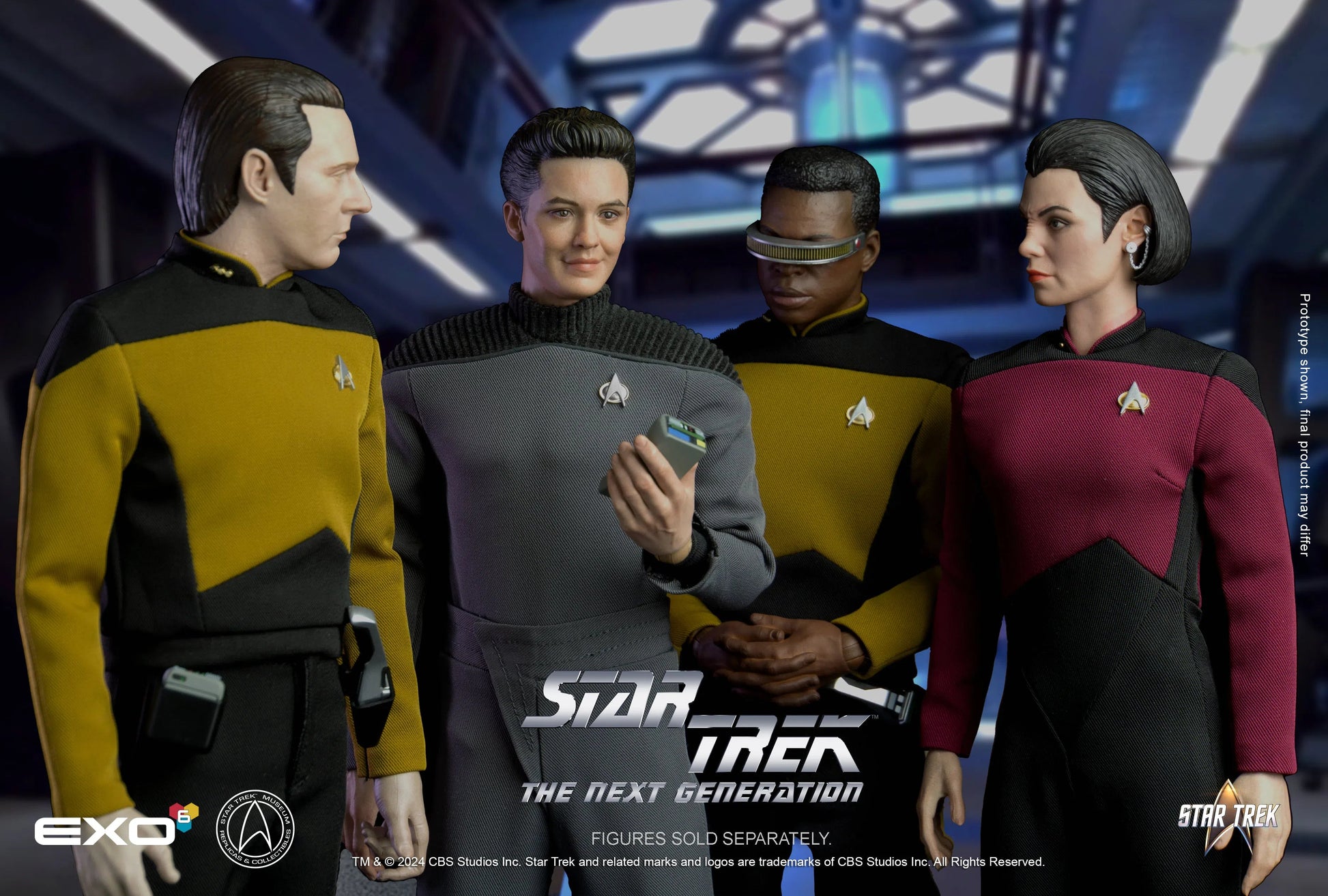 Star Trek: The Next Generation: Wesley Crushery: Sixth Scale EXO-6
