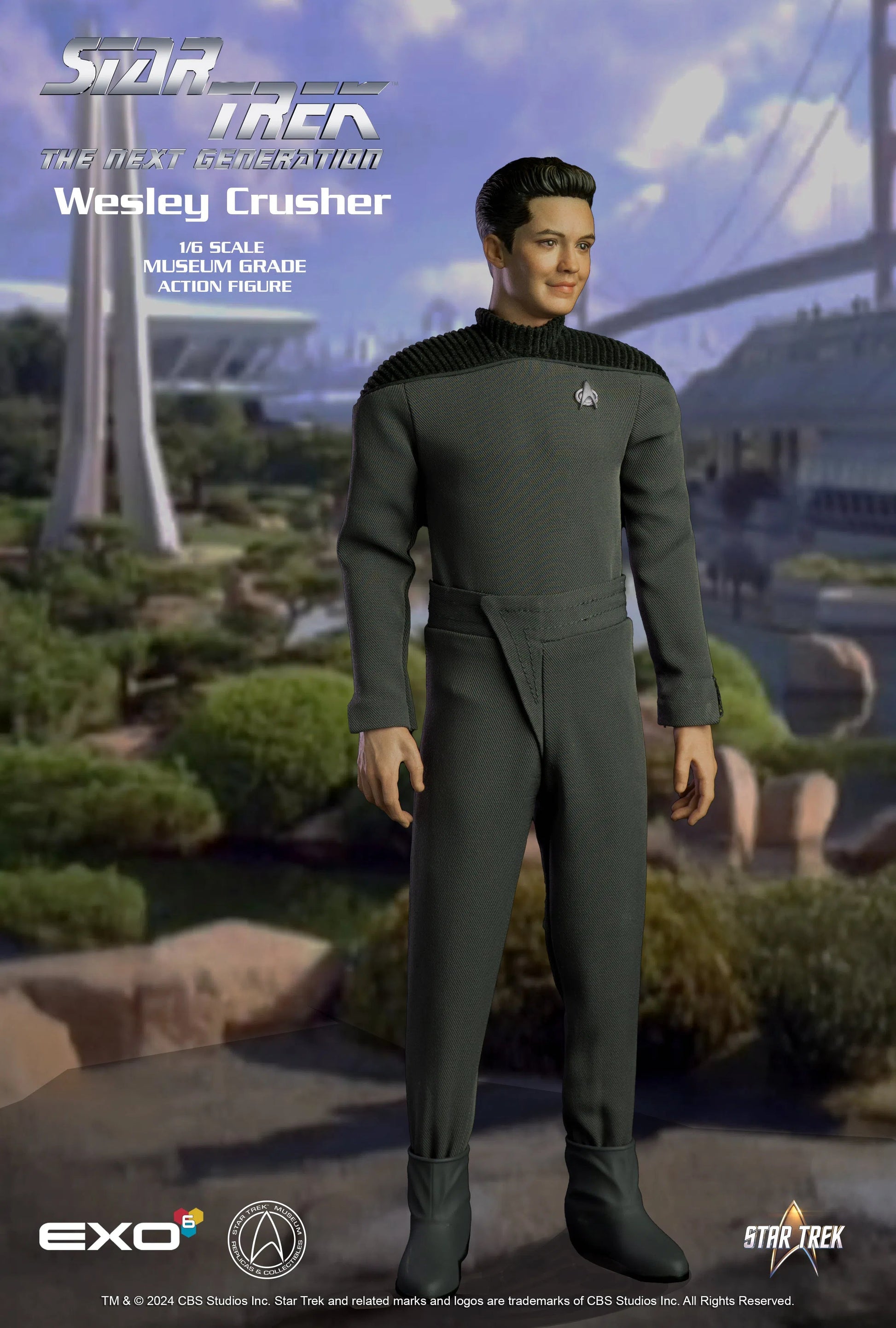 Star Trek: The Next Generation: Wesley Crushery: Sixth Scale EXO-6
