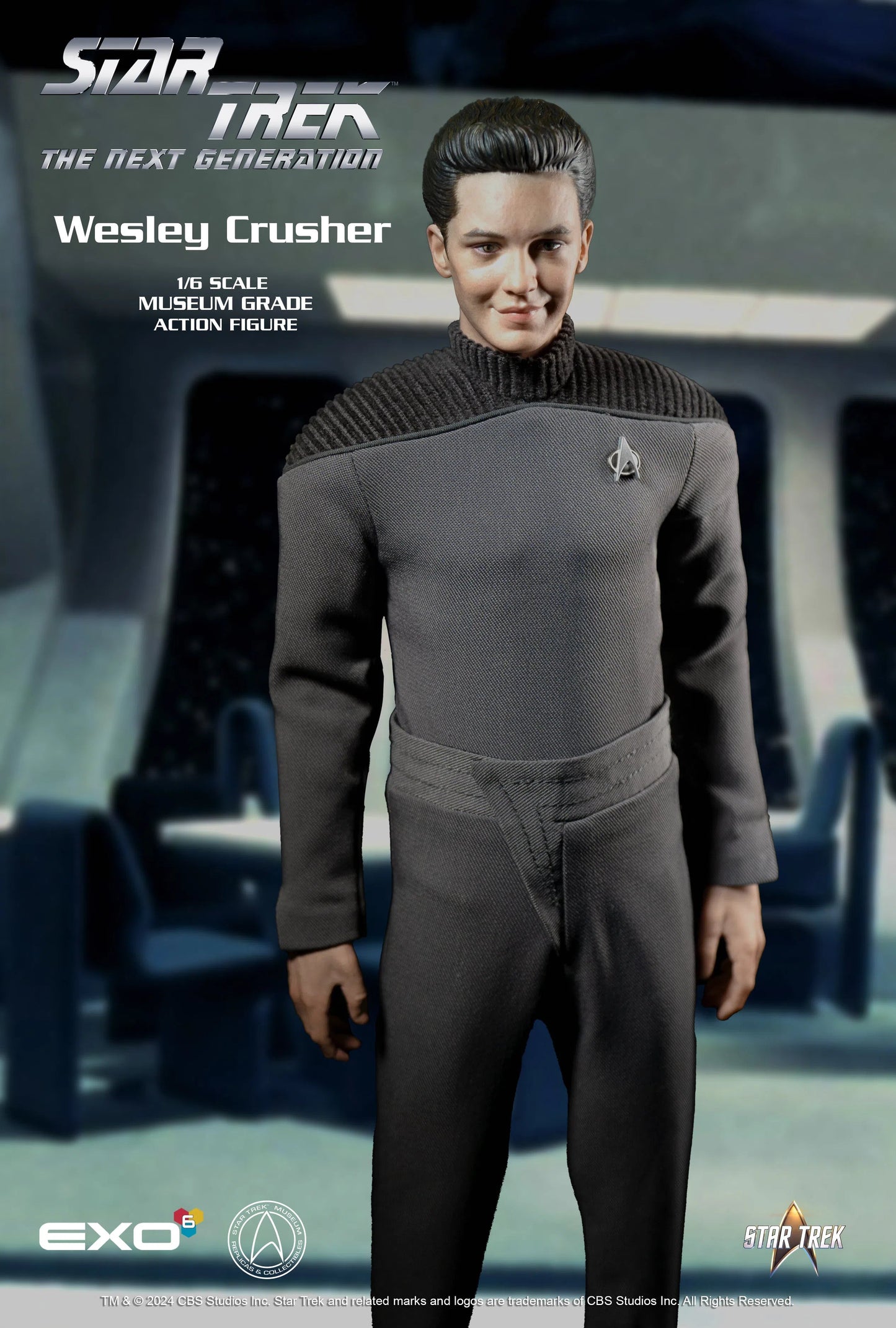 Star Trek: The Next Generation: Wesley Crushery: Sixth Scale EXO-6