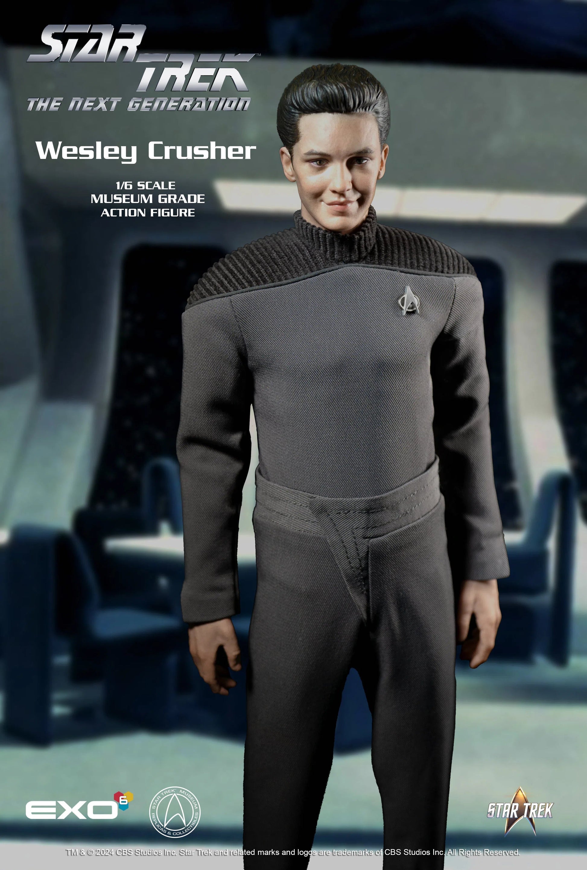 Star Trek: The Next Generation: Wesley Crushery: Sixth Scale EXO-6