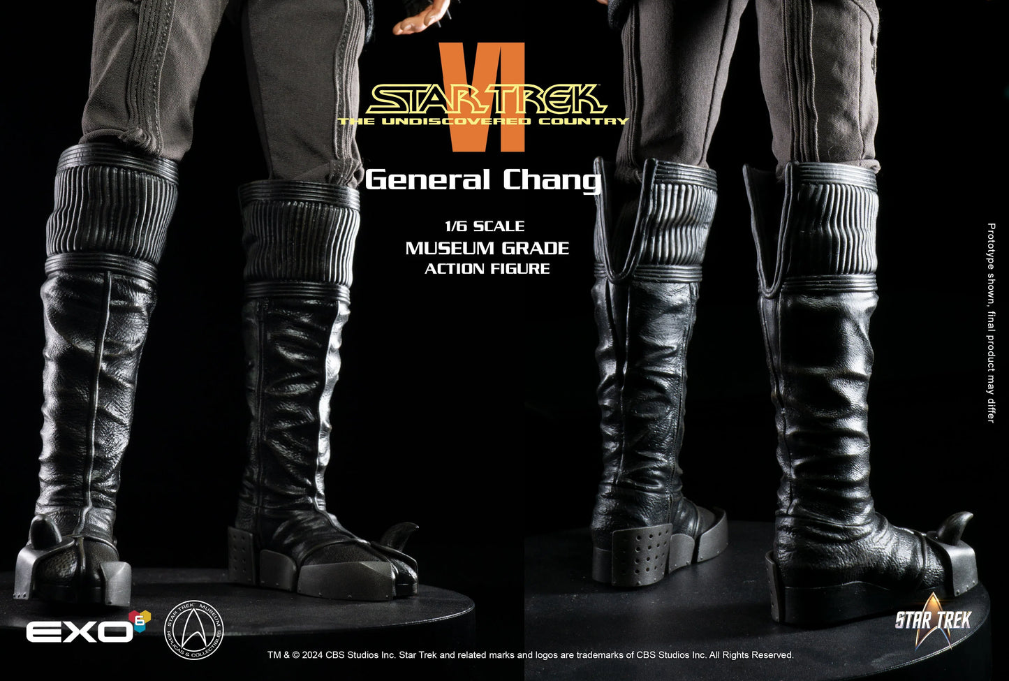 Star Trek: The Undiscovered Country: General Chang - EXO-6 Action Figures