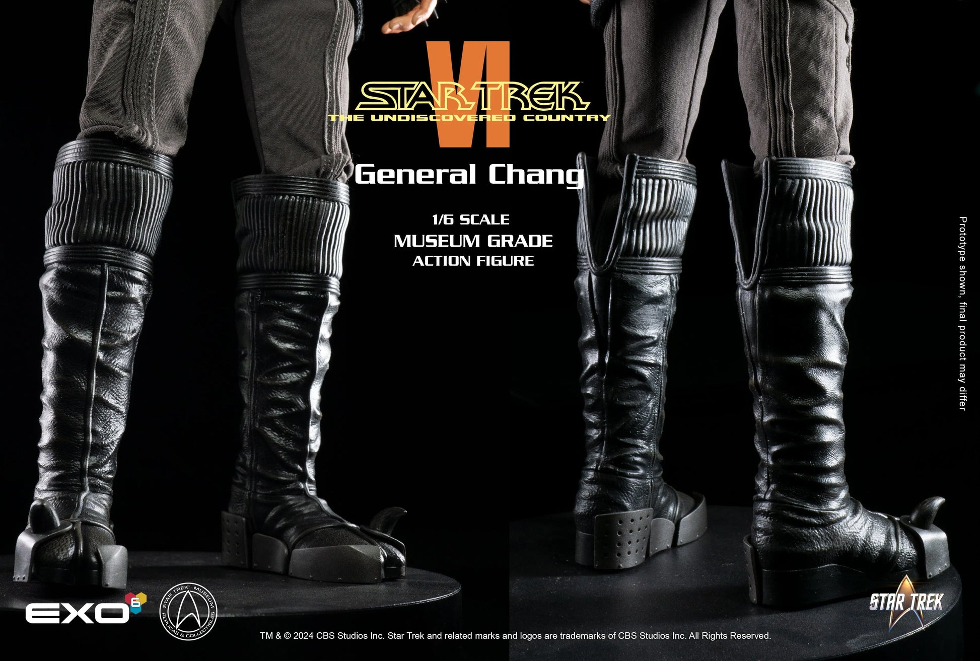 Star Trek: The Undiscovered Country: General Chang - EXO-6 Action Figures