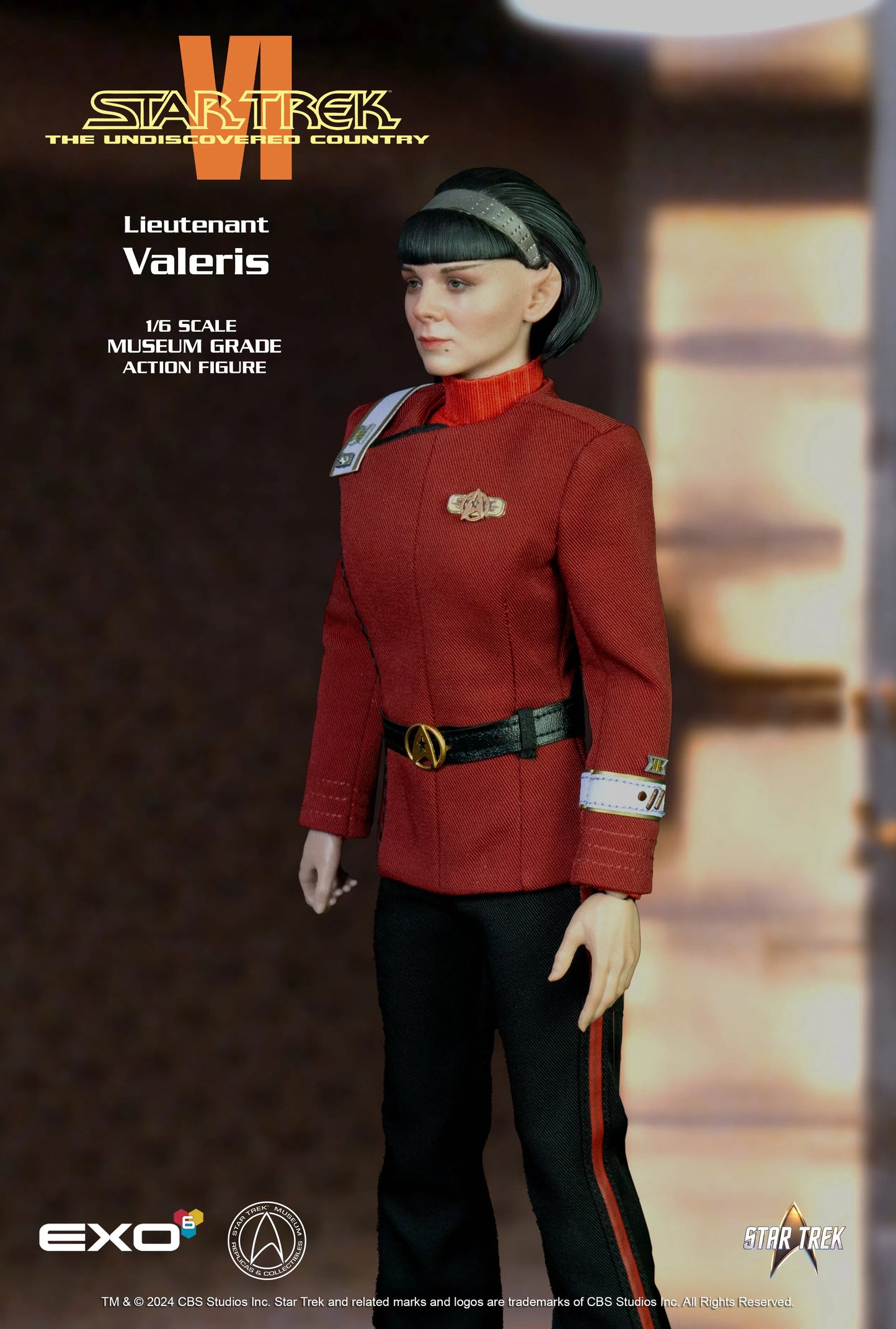 Star Trek VI: The Undiscovered Country: Lt. Valeris: Sixth Scale by EXO-6 – Action Figure, [scale], UK stockist Planet Action Figures