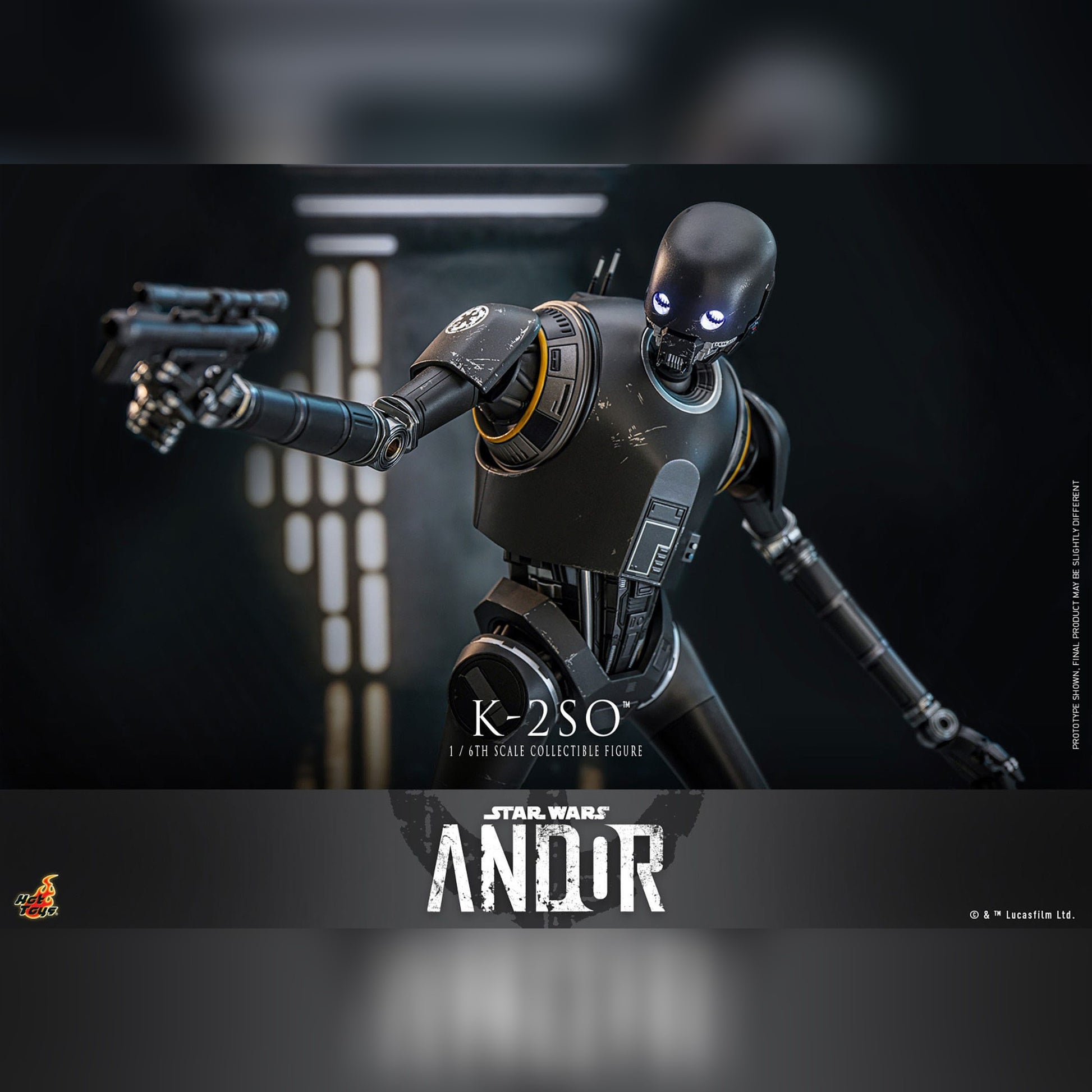 Star Wars: Andor: K-2SO: 1/6th Scale Action Figure: Hot Toys Hot Toys