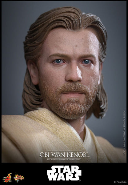 Star Wars: Episode II: Attack Of The Clones: Obi-Wan Kenobi: 1/6th - Hot Toys Action Figures