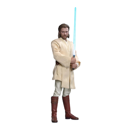 Star Wars: Episode II: Attack Of The Clones: Obi-Wan Kenobi: 1/6th - Hot Toys Action Figures