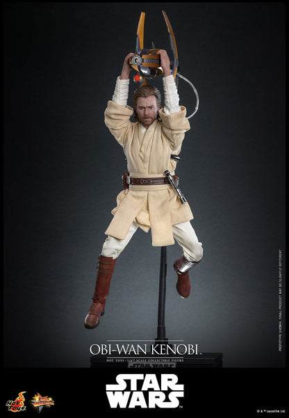 Star Wars: Episode II: Attack Of The Clones: Obi-Wan Kenobi: 1/6th Scale Action Figure - Hot Toys Action Figure
