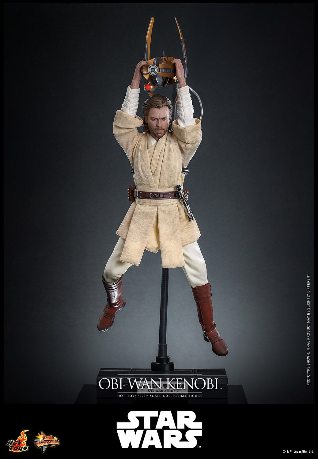 Star Wars: Episode II: Attack Of The Clones: Obi-Wan Kenobi: 1/6th Scale Action Figure: Hot Toys Hot Toys