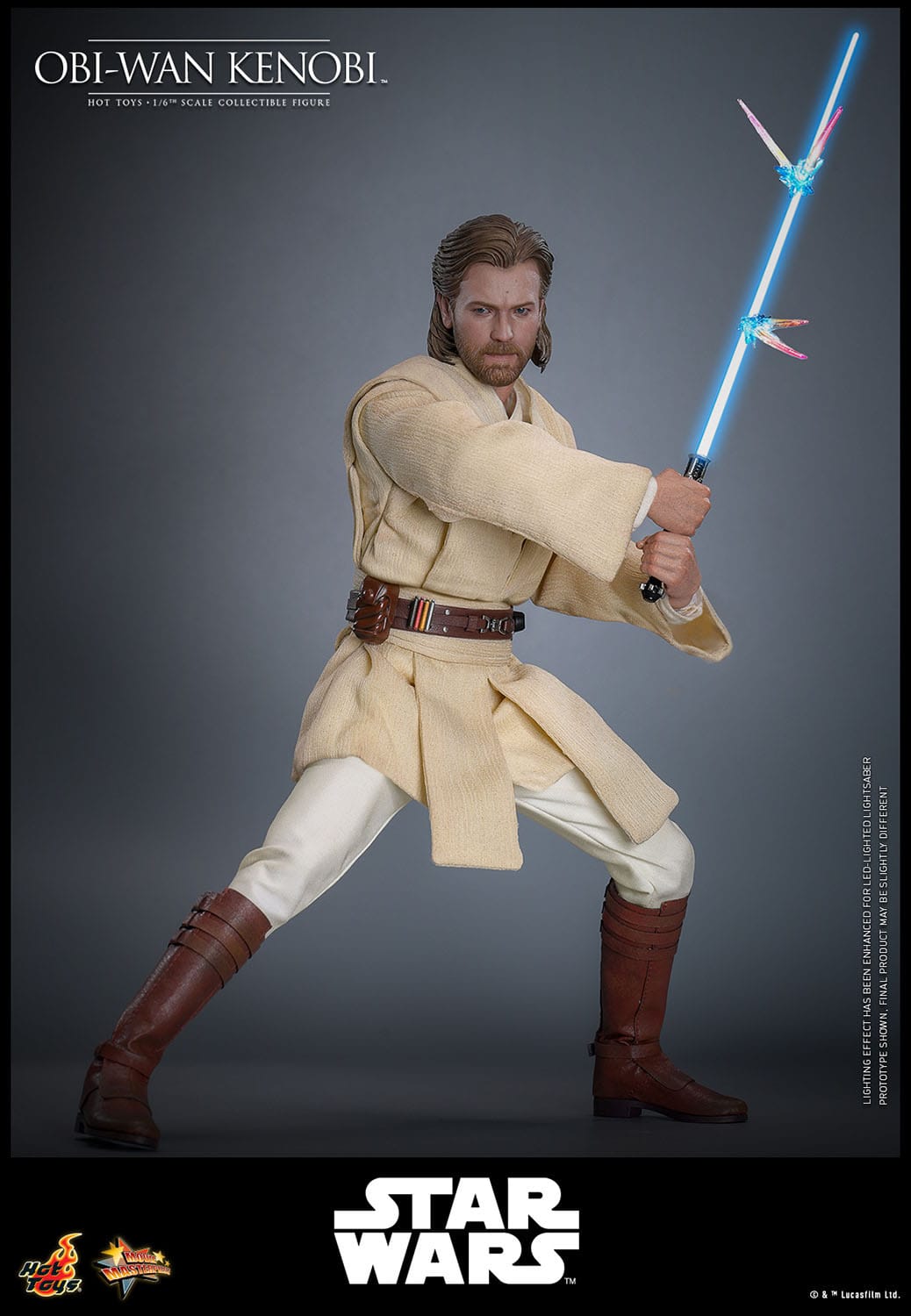 Star Wars: Episode II: Attack Of The Clones: Obi-Wan Kenobi: 1/6th Scale Action Figure: Hot Toys Hot Toys