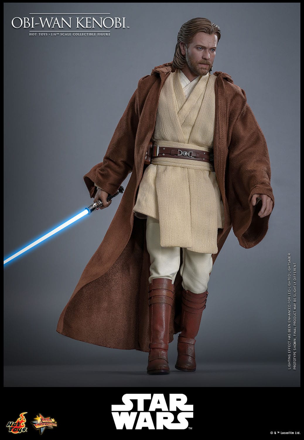 Star Wars: Episode II: Attack Of The Clones: Obi-Wan Kenobi: 1/6th Scale Action Figure: Hot Toys Hot Toys