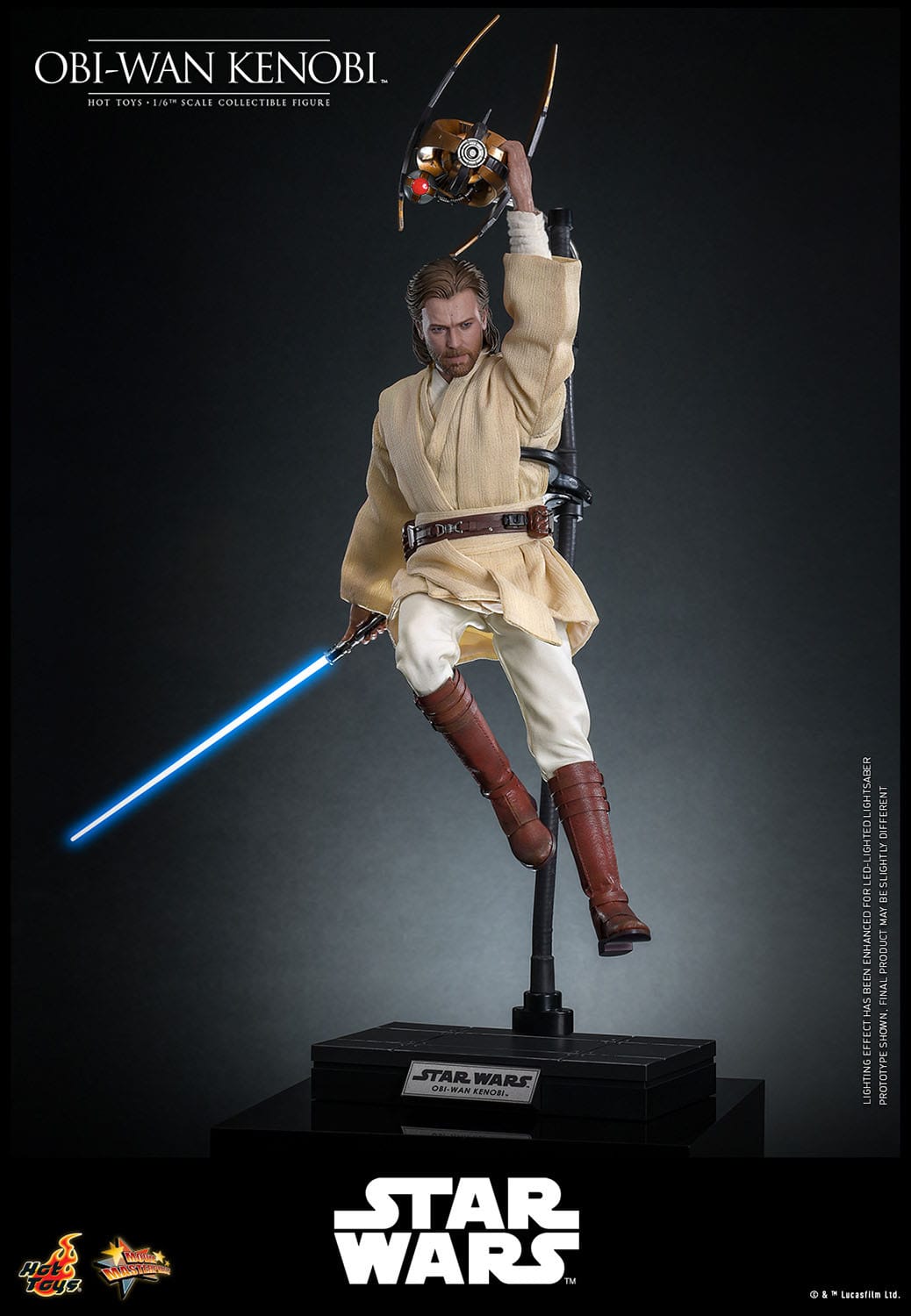 Star Wars: Episode II: Attack Of The Clones: Obi-Wan Kenobi: 1/6th Scale Action Figure: Hot Toys Hot Toys