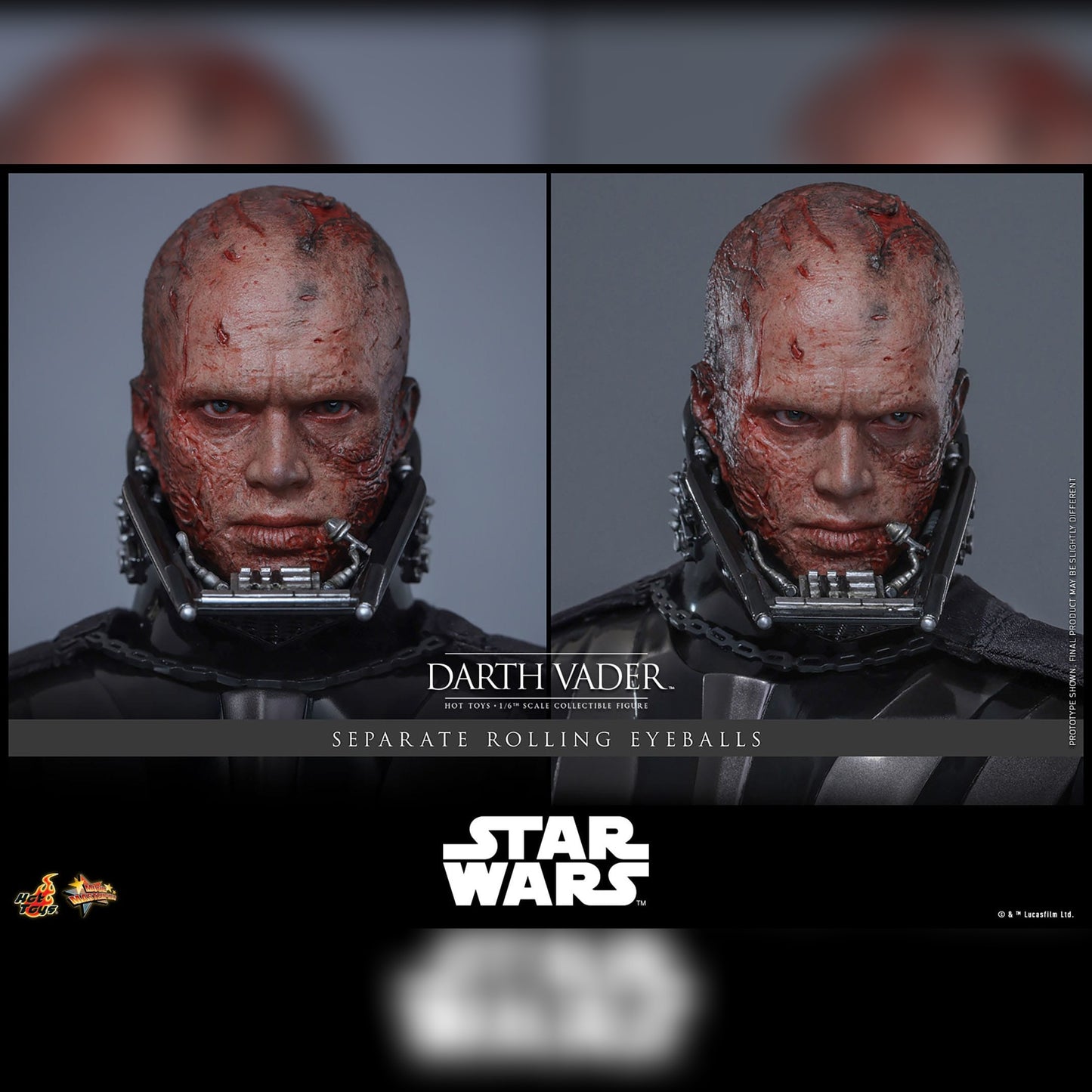Star Wars: Episode III: Darth Vader: 1/6th MMS810 - Hot Toys Action Figures
