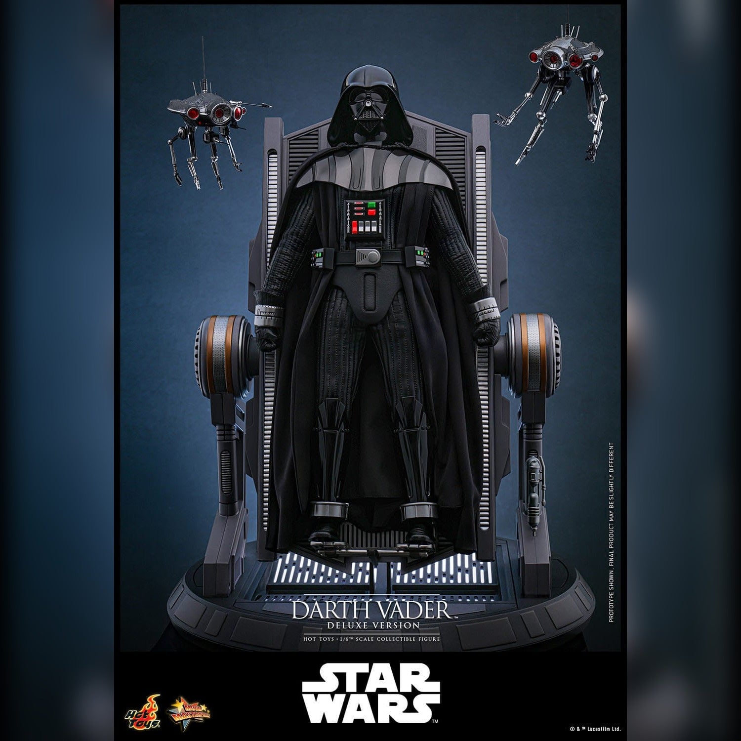 Star Wars: Episode III: Darth Vader: Deluxe: 1/6th MMS810 - Hot Toys Action Figures