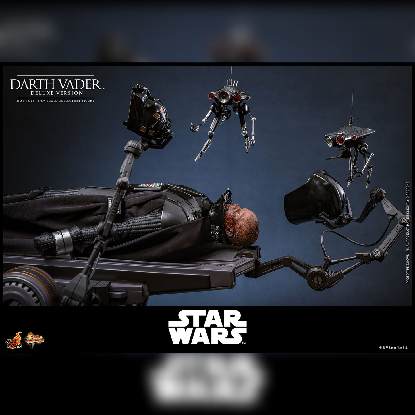 Star Wars: Episode III: Darth Vader: Deluxe: 1/6th MMS810 - Hot Toys Action Figures