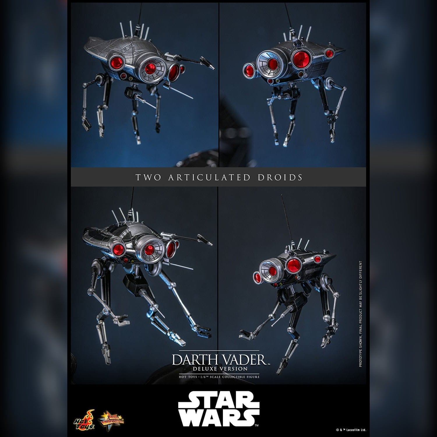Star Wars: Episode III: Darth Vader: Deluxe: 1/6th Scale Action Figure MMS810 - Hot Toys Action Figure