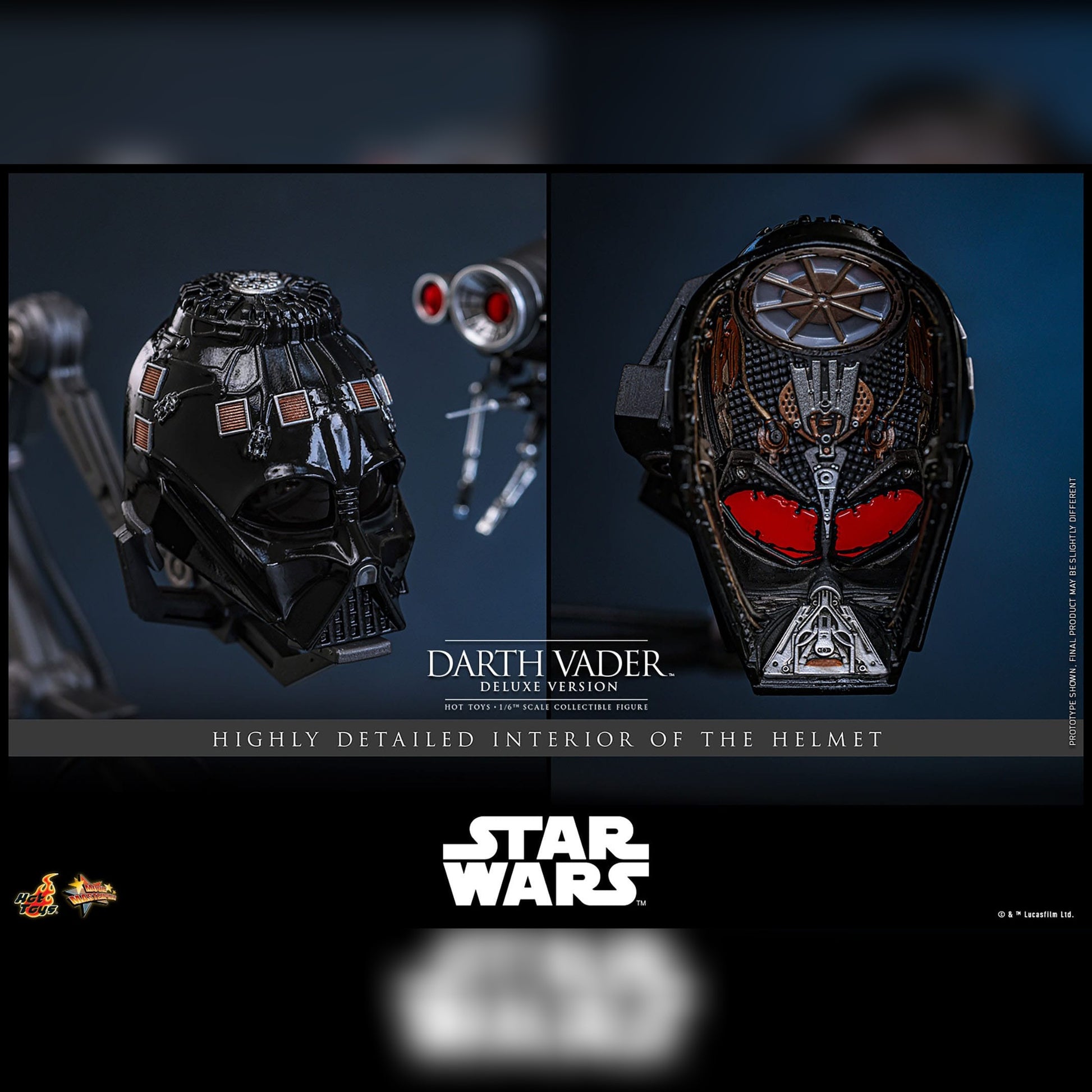 Star Wars: Episode III: Darth Vader: Deluxe: 1/6th Scale Action Figure MMS810 - Hot Toys Action Figure