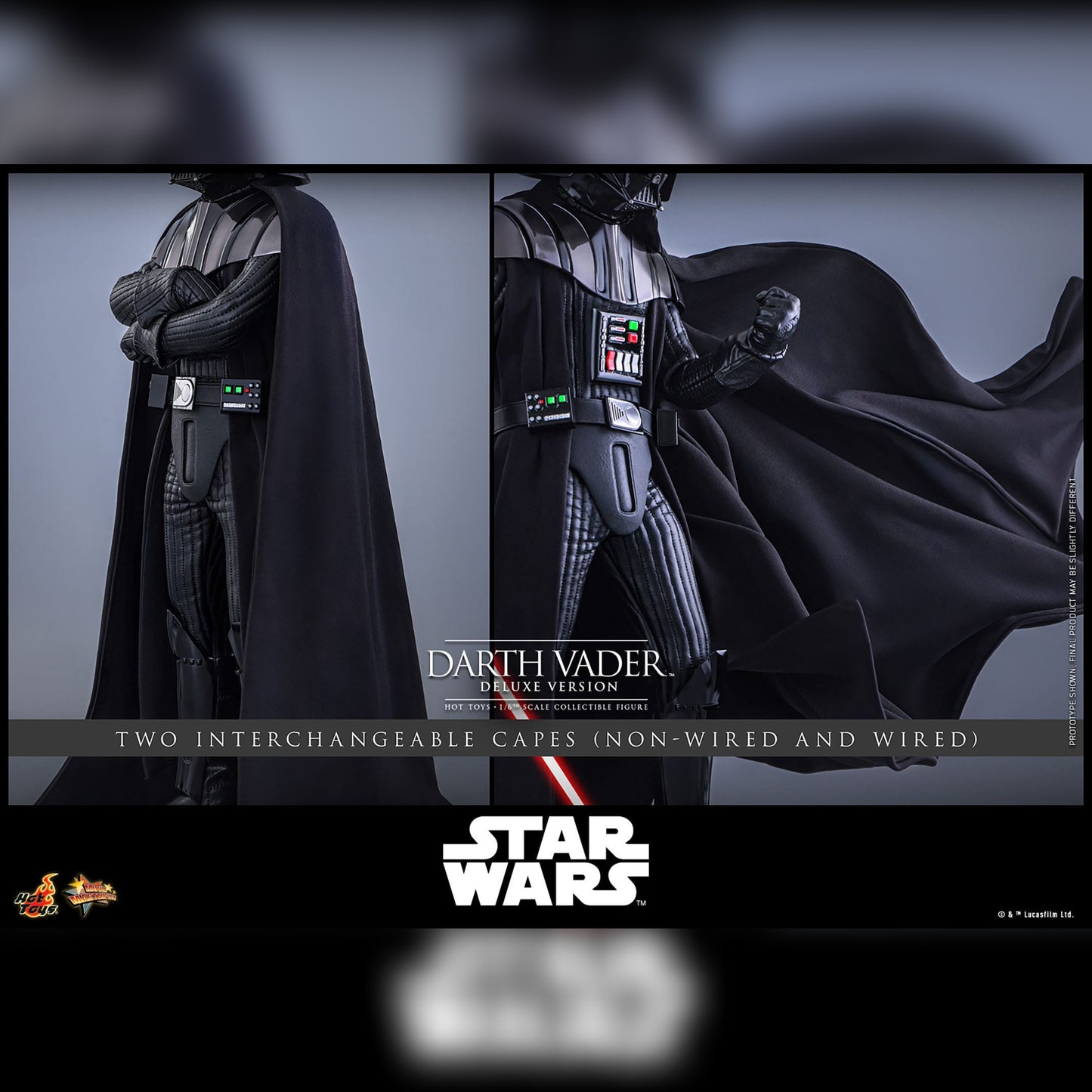 Star Wars: Episode III: Darth Vader: Deluxe: 1/6th Scale Action Figure MMS810 - Hot Toys Action Figure