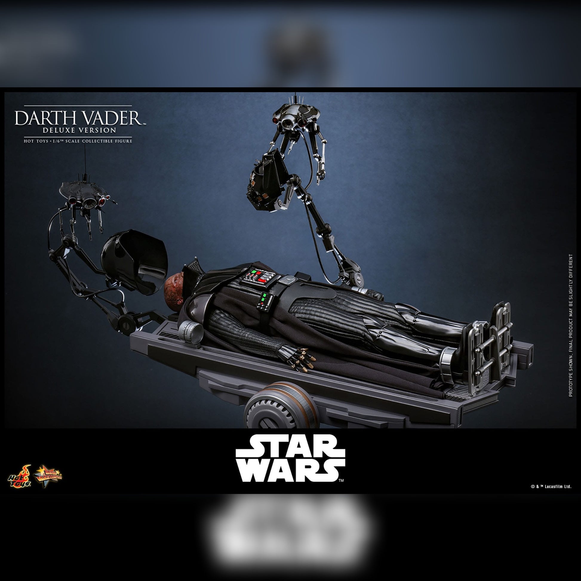 Star Wars: Episode III: Darth Vader: Deluxe: 1/6th Scale Action Figure MMS810 - Hot Toys Action Figure