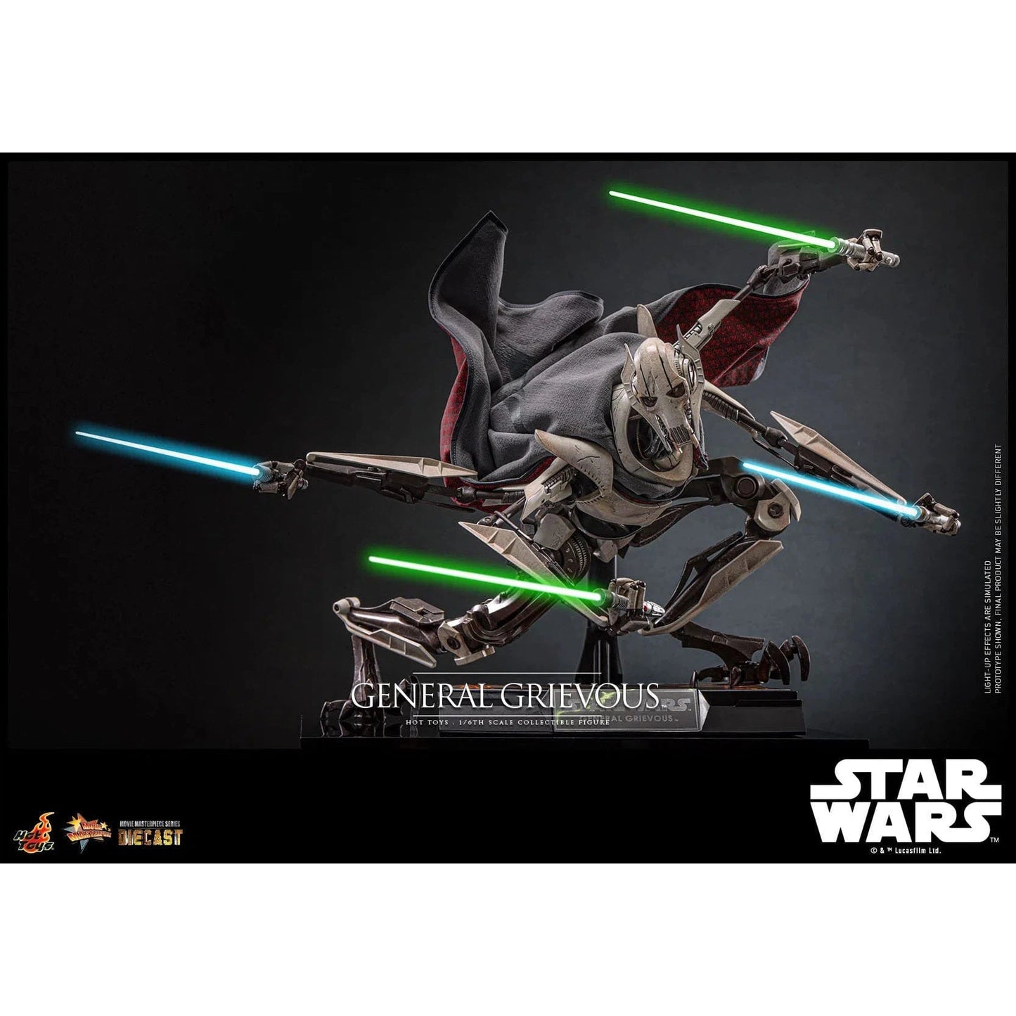 Star Wars: Episode III: Revenge Of The Sith: General Grievous: Diecast: Hot Toys Hot Toys