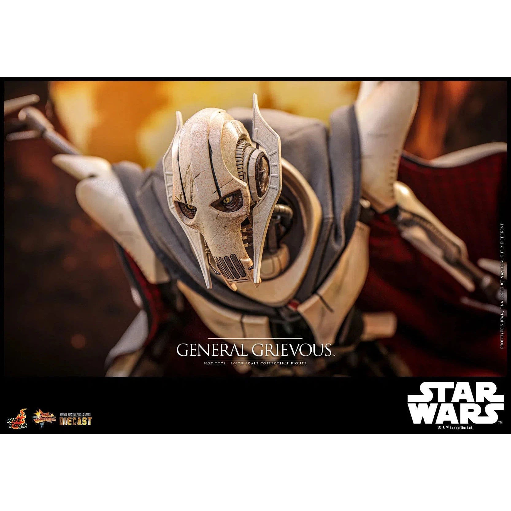 Star Wars: Episode III: Revenge Of The Sith: General Grievous: Diecast: Hot Toys Hot Toys