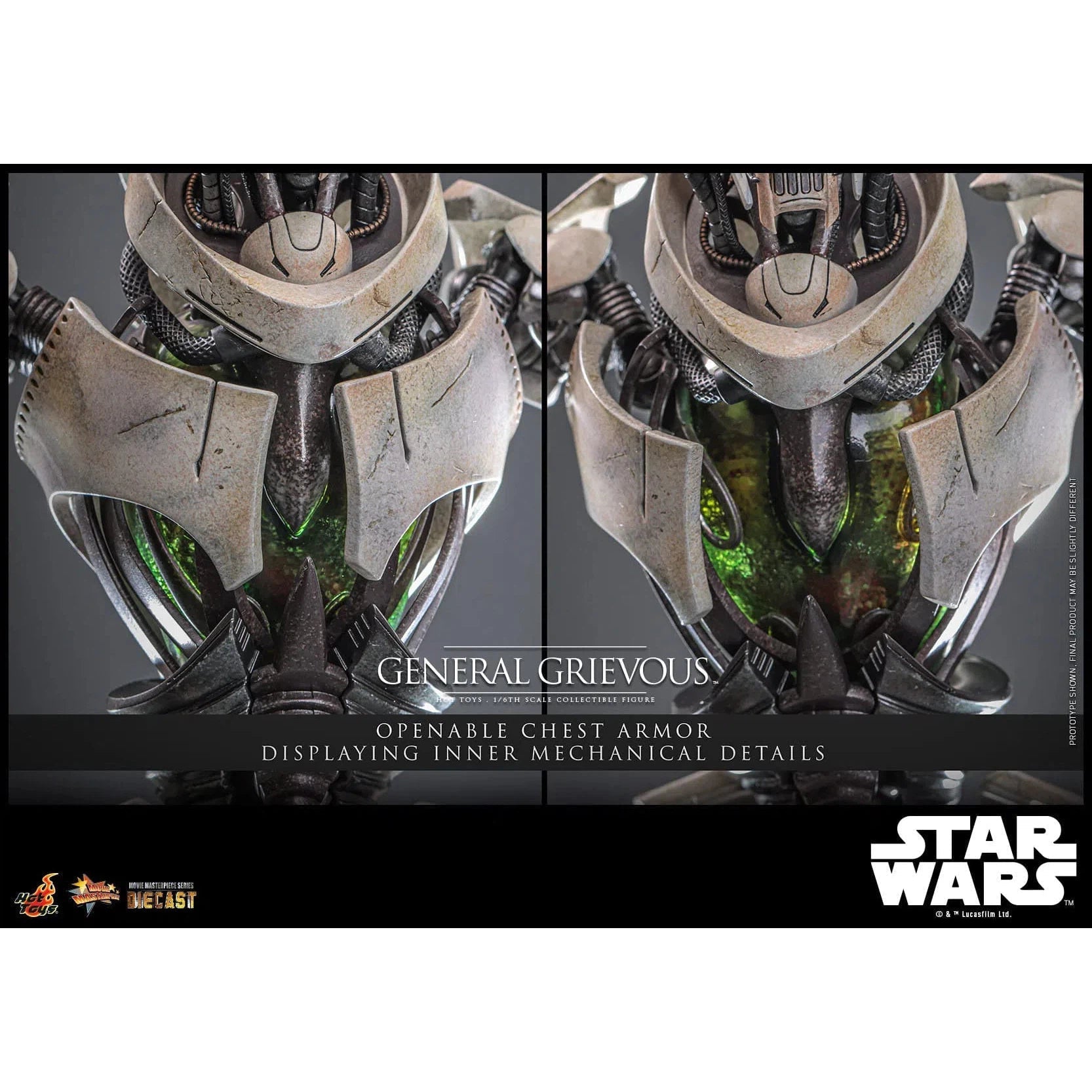 Star Wars: Episode III: Revenge Of The Sith: General Grievous: Diecast: Hot Toys Hot Toys