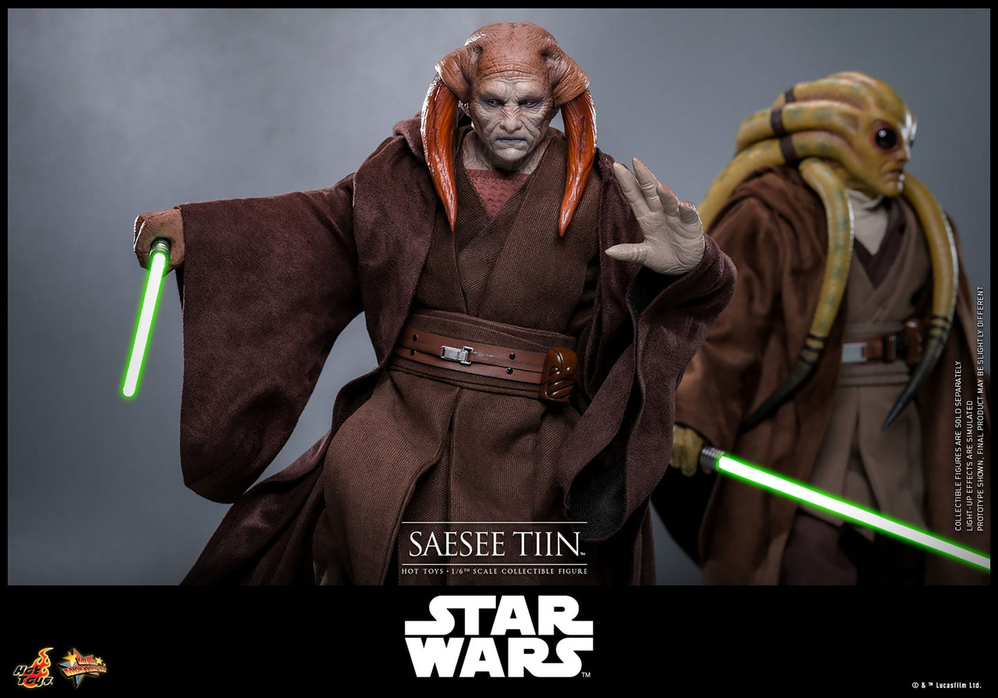 Star Wars: Episode III: Revenge Of The Sith: Saesee Tiin: 1/6th - Hot Toys Action Figures