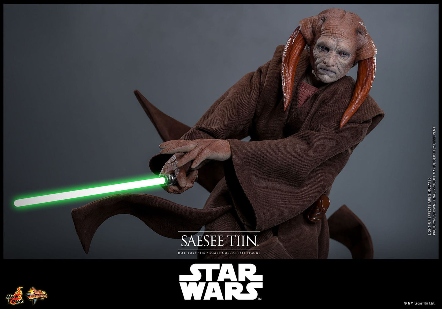 Star Wars: Episode III: Revenge Of The Sith: Saesee Tiin: 1/6th - Hot Toys Action Figures
