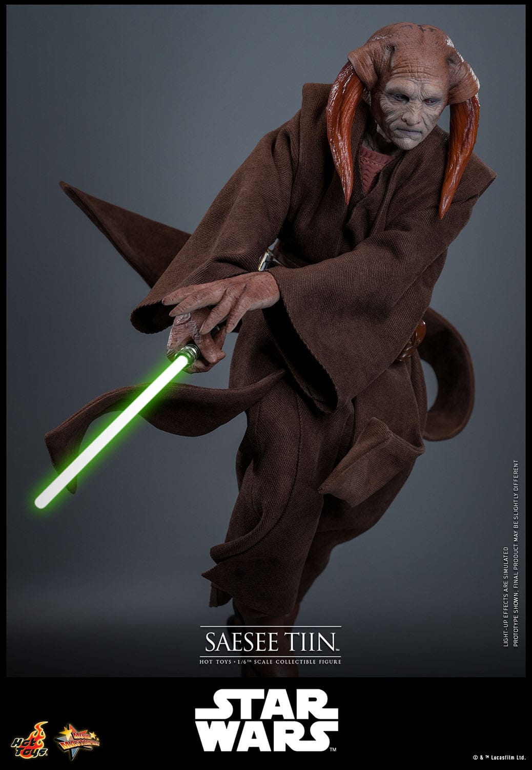 Star Wars: Episode III: Revenge Of The Sith: Saesee Tiin: 1/6th - Hot Toys Action Figures
