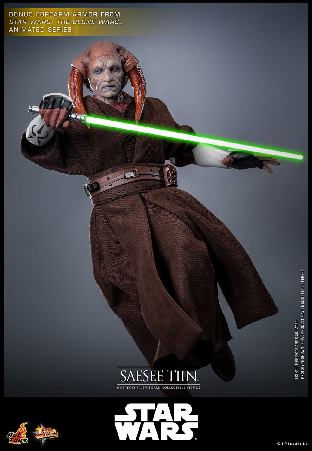Star Wars: Episode III: Revenge Of The Sith: Saesee Tiin: 1/6th - Hot Toys Action Figures
