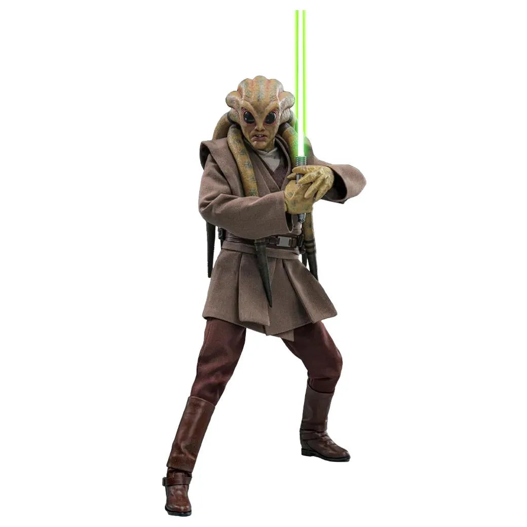 Star Wars: Episode III: Revenge of the Sith: Kit Fisto: Hot Toys by Hot Toys – Action Figure, [scale], UK stockist Planet Action Figures