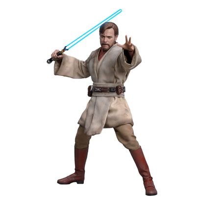 Star Wars: Episode III - Revenge of the Sith Movie Masterpiece Action Figure 1/6 Obi-Wan Kenobi (Mustafar) 31 cm - Hot Toys Action Figures
