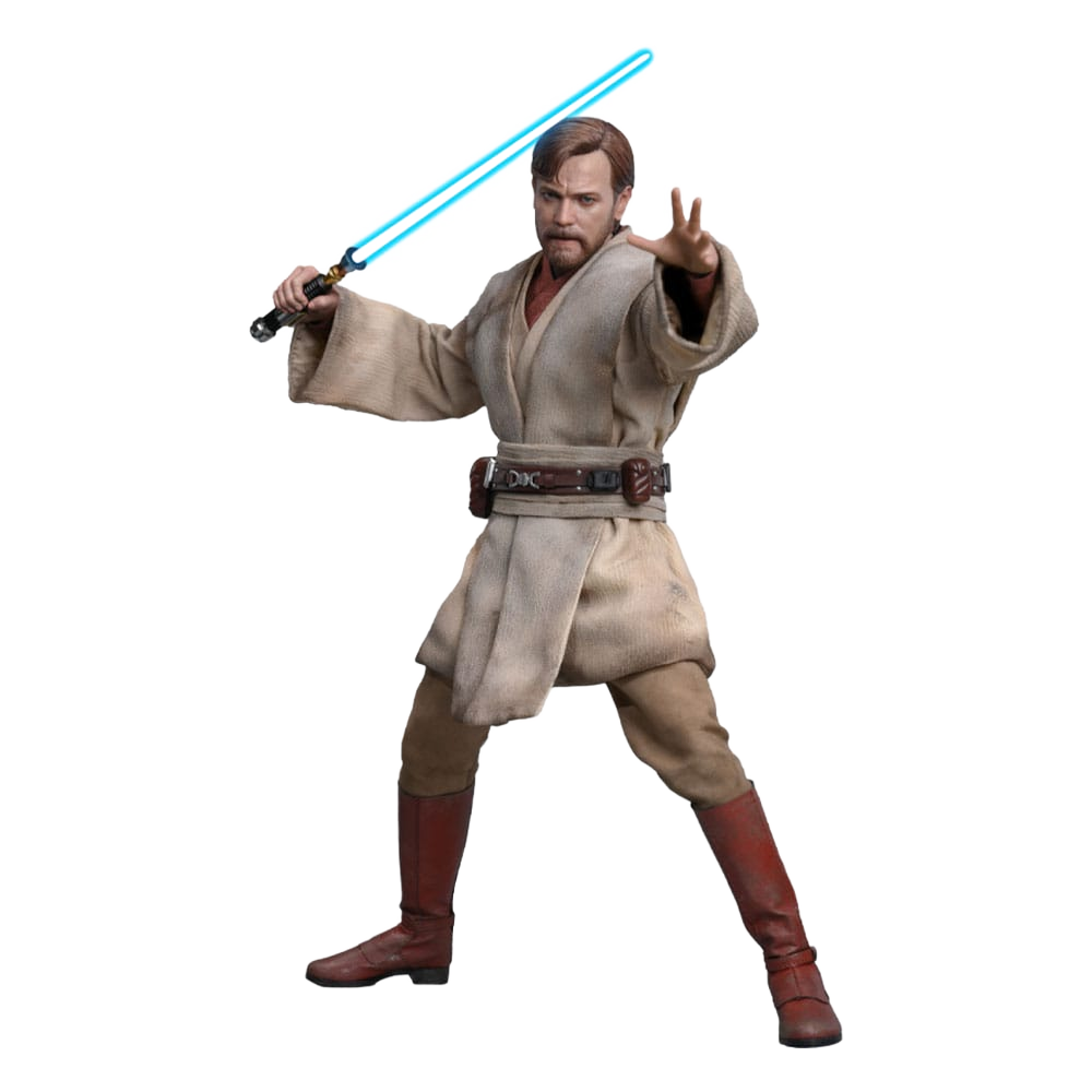 Star Wars: Episode III - Revenge of the Sith Movie Masterpiece Action Figure 1/6 Obi-Wan Kenobi (Mustafar) 31 cm - Hot Toys Action Figures