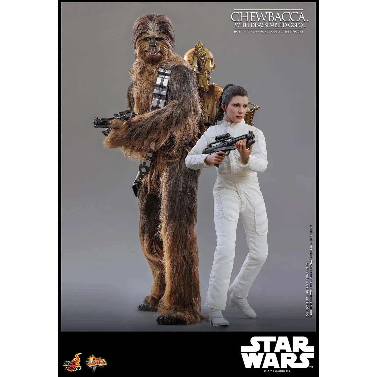 Action Figures Star Wars Collector Series Chewbacca Hot Toys Star