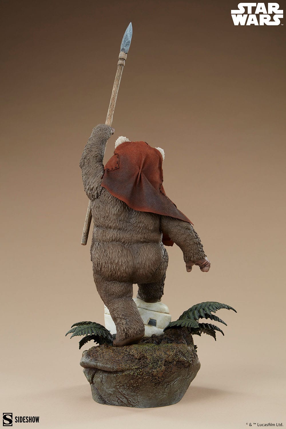 Star Wars Episode VI: Return Of The Jedi: Wicket: Premium Format Statue - Sideshow Collectibles Statue