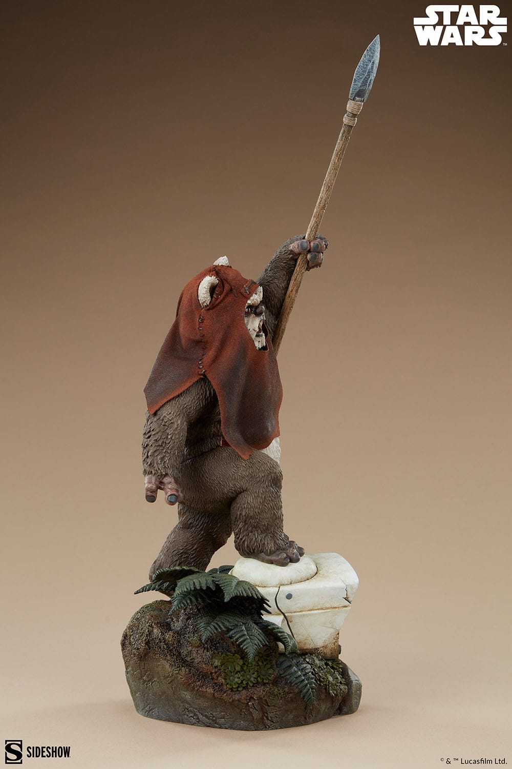 Star Wars Episode VI: Return Of The Jedi: Wicket: Premium Format Statue - Sideshow Collectibles Statue
