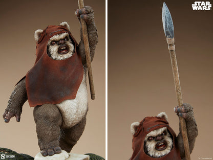 Star Wars Episode VI: Return Of The Jedi: Wicket: Premium Format Statue - Sideshow Collectibles Statue