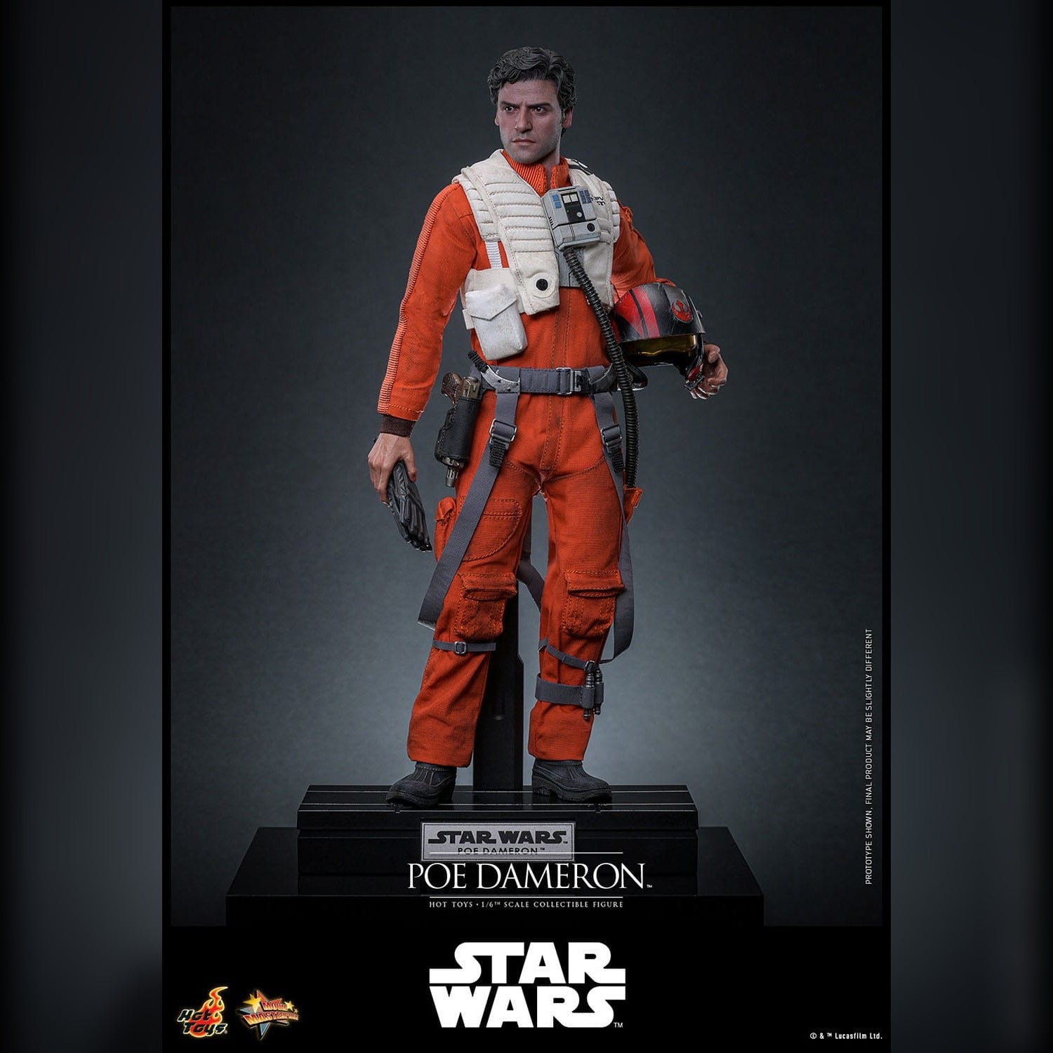 Star Wars: Episode VII: The Force Awakens: Poe Dameron: 1/6th Action Figure: Hot Toys by Hot Toys – Action Figure, [scale], UK stockist Planet Action Figures