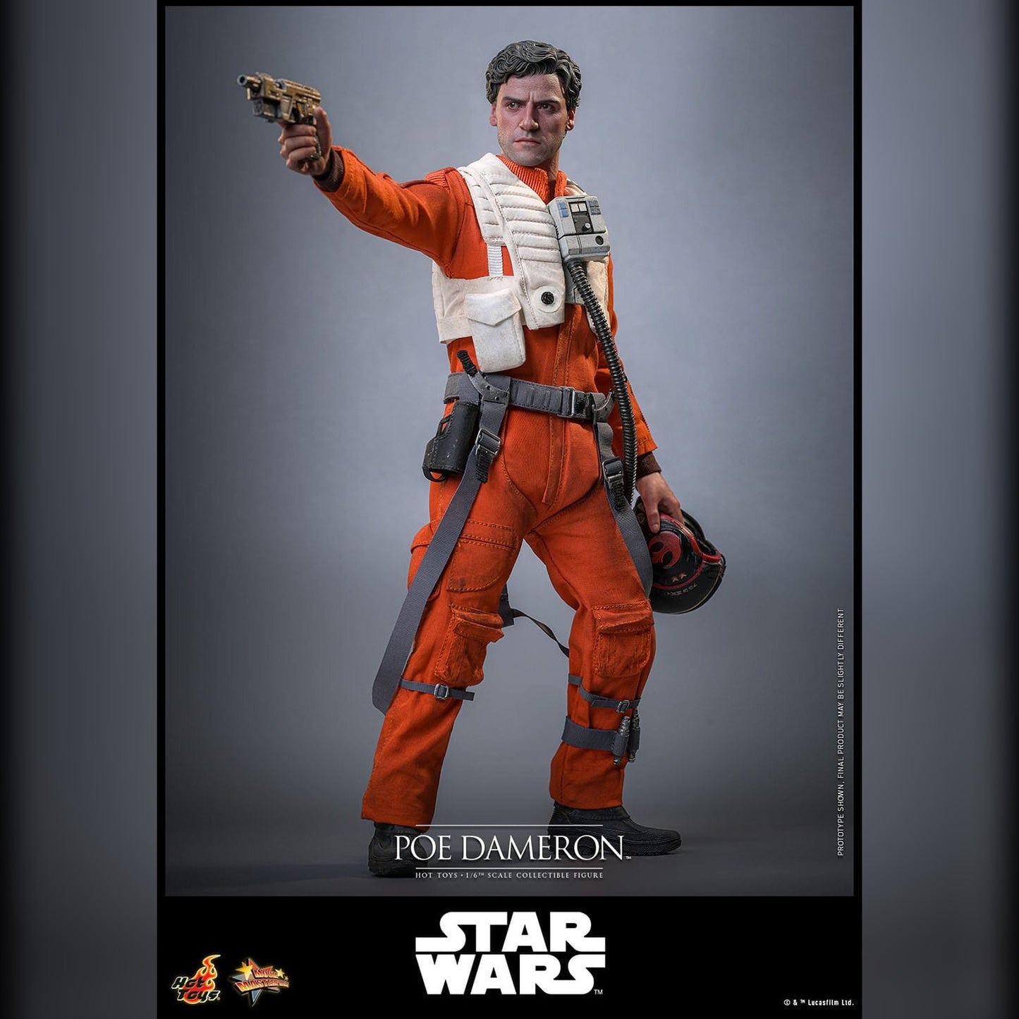 Star Wars: Episode VII: The Force Awakens: Poe Dameron: 1/6th Action Figure: Hot Toys by Hot Toys – Action Figure, [scale], UK stockist Planet Action Figures