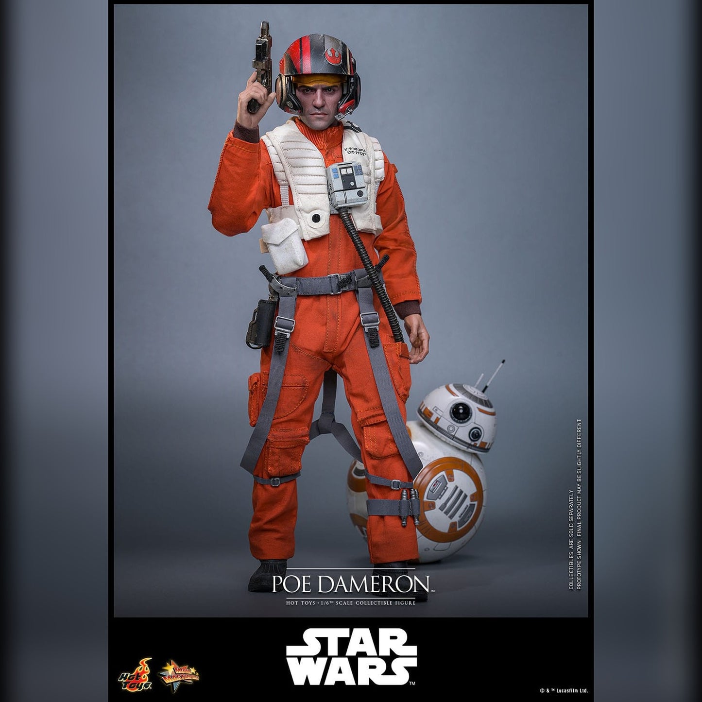 Star Wars: Episode VII: The Force Awakens: Poe Dameron: 1/6th Action Figure: Hot Toys by Hot Toys – Action Figure, [scale], UK stockist Planet Action Figures