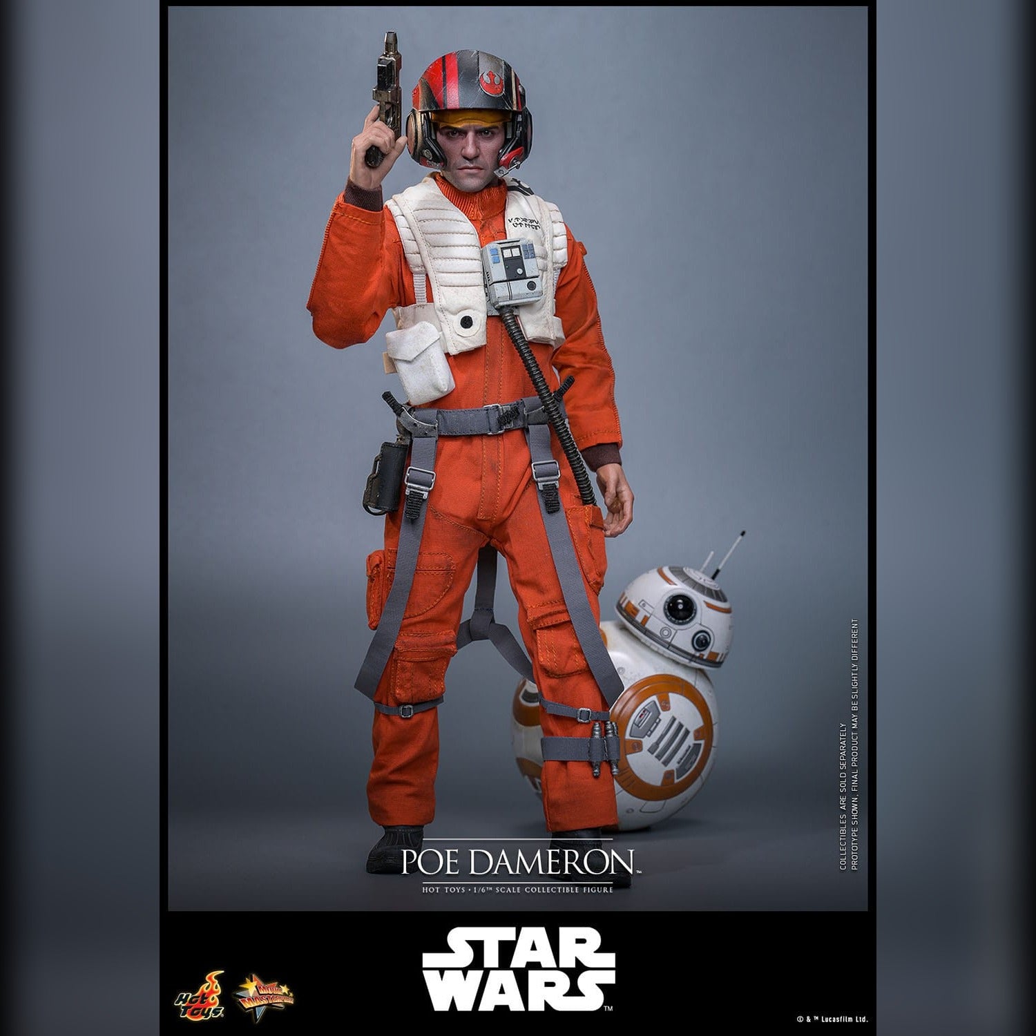 Star Wars: Episode VII: The Force Awakens: Poe Dameron: 1/6th Action Figure: Hot Toys by Hot Toys – Action Figure, [scale], UK stockist Planet Action Figures