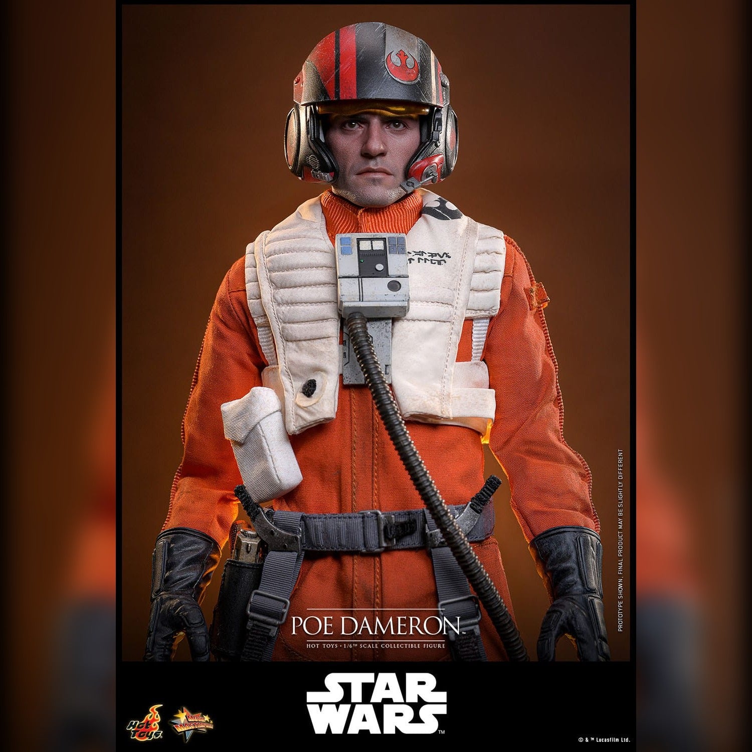 Star Wars: Episode VII: The Force Awakens: Poe Dameron: 1/6th Action Figure: Hot Toys by Hot Toys – Action Figure, [scale], UK stockist Planet Action Figures