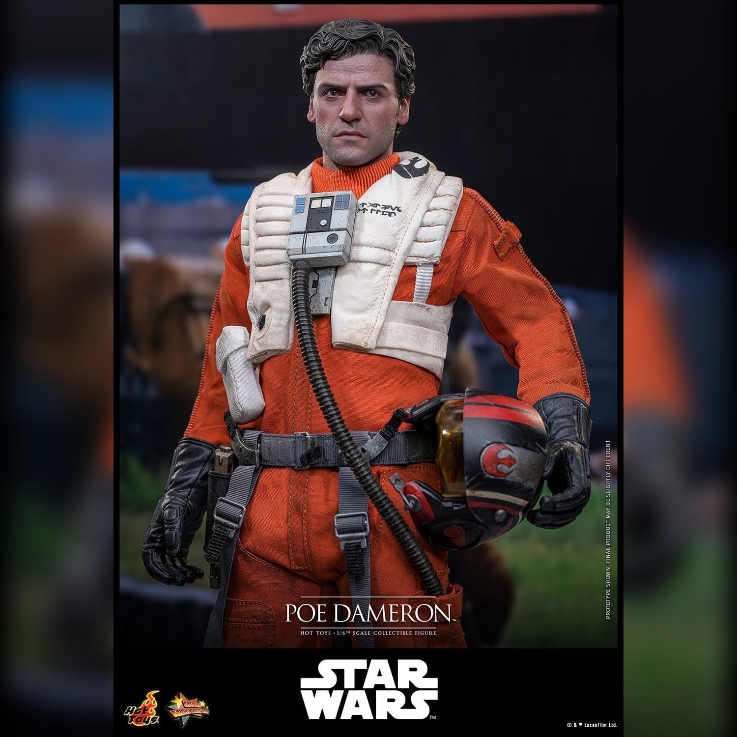 Star Wars: Episode VII: The Force Awakens: Poe Dameron: 1/6th Action Figure: Hot Toys by Hot Toys – Action Figure, [scale], UK stockist Planet Action Figures