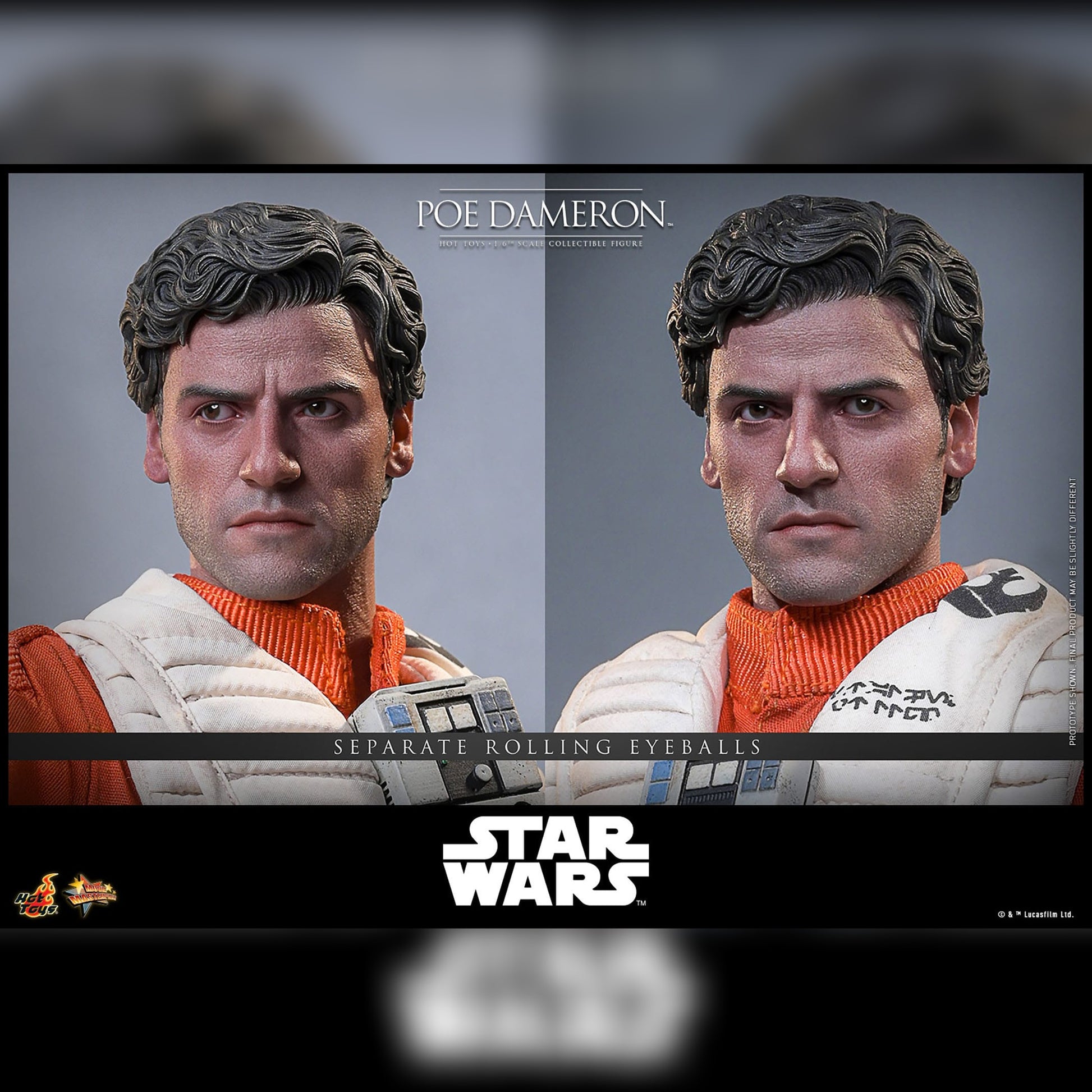 Star Wars: Episode VII: The Force Awakens: Poe Dameron: 1/6th Action Figure: Hot Toys by Hot Toys – Action Figure, [scale], UK stockist Planet Action Figures