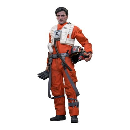 Star Wars: Episode VII: The Force Awakens: Poe Dameron: 1/6th Action Figure - Hot Toys Action Figures