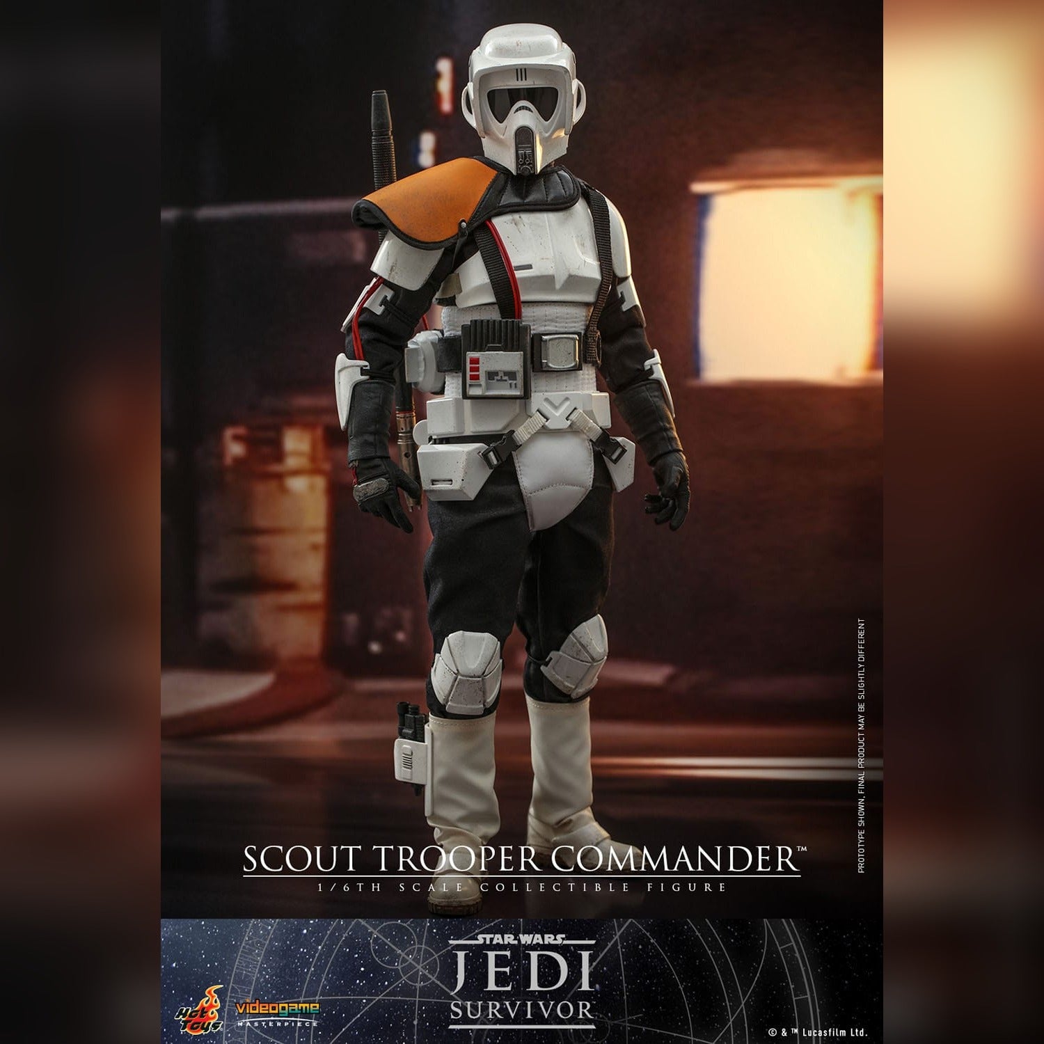 Star Wars: Jedi Survivor: Scout Trooper Commander: Hot Toys Hot Toys